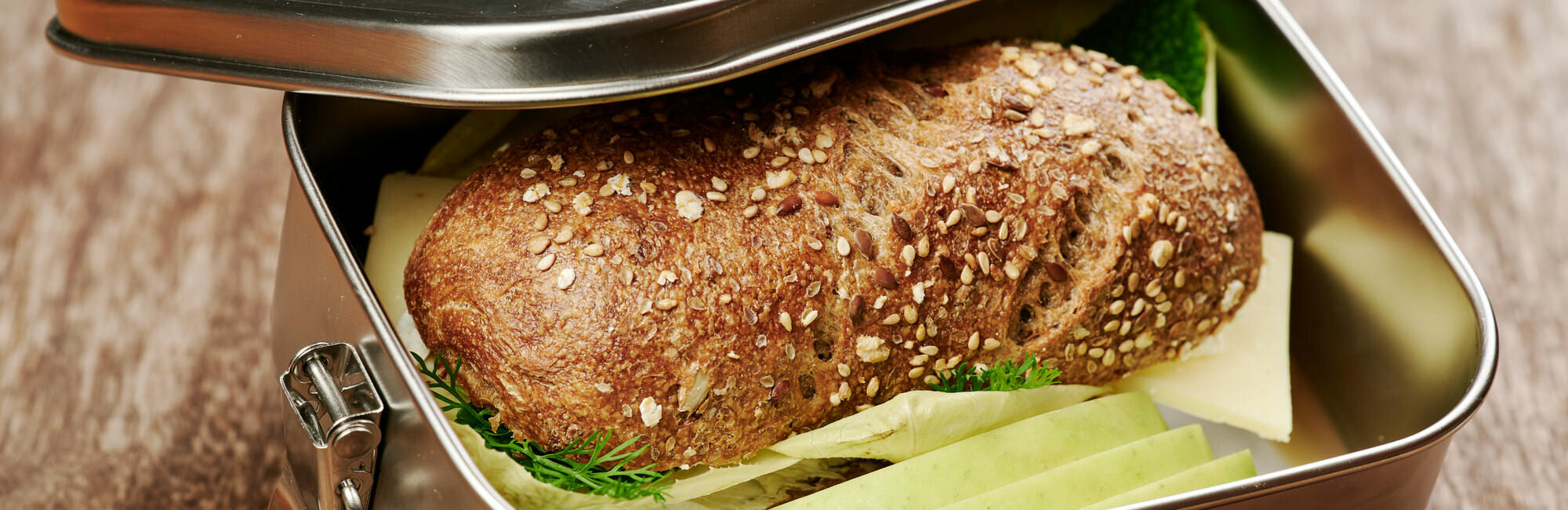 Lunchboxen aus Edelstahl