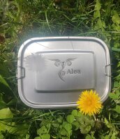 Partner-Logo (Cons, Verein etc.): Lunch-Boxen + Flaschen